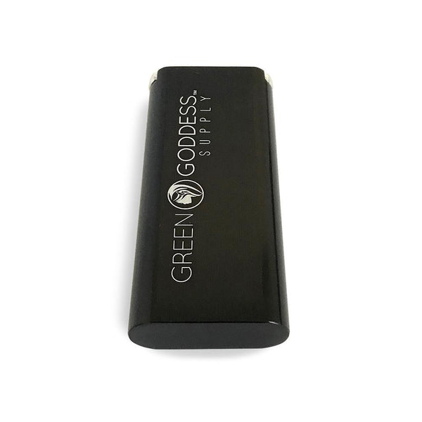 4" Anodized Aluminum Slide Top Dugout - Black