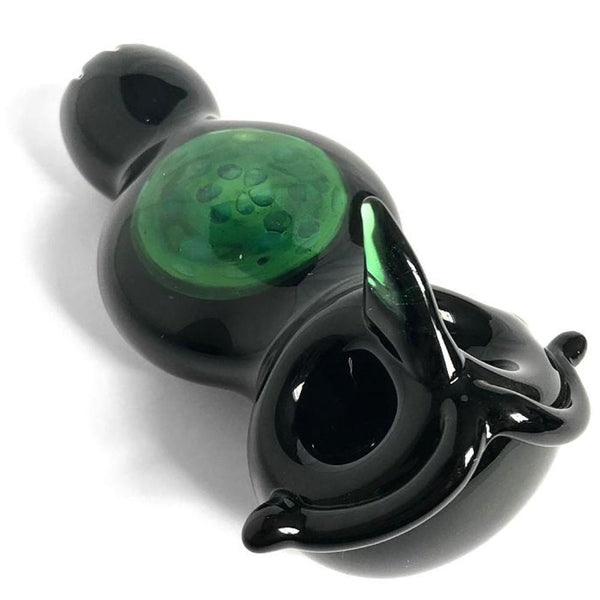 The Wise Owl - Double Bowl Glass Spoon