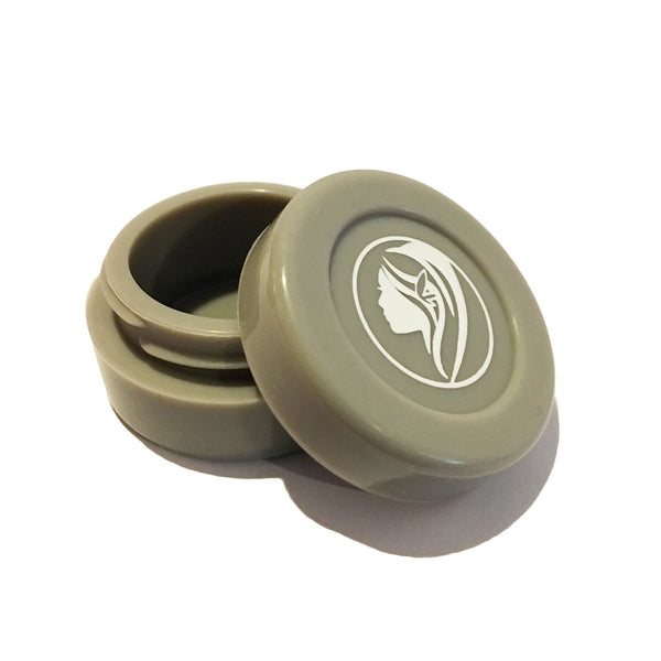 Non-Stick Silicone Wax Jar - Gray