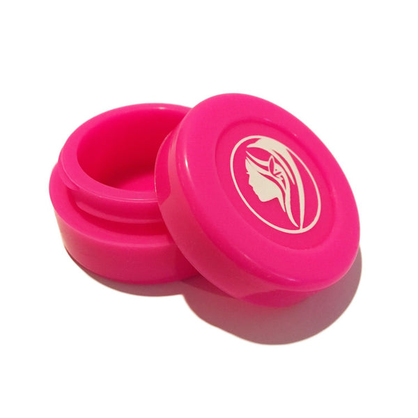 Non-Stick Silicone Wax Jar - Pink