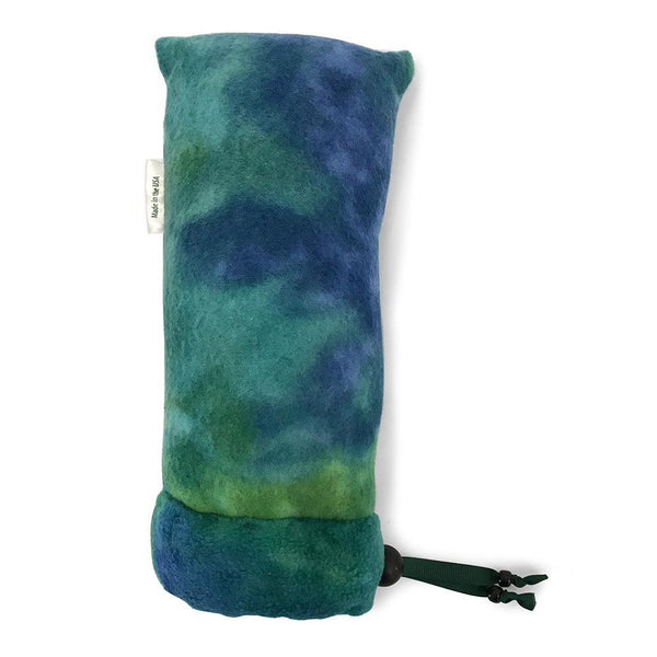 "11" Padded Fleece Pipe Pouch - Large, Blue-Green TieDye"