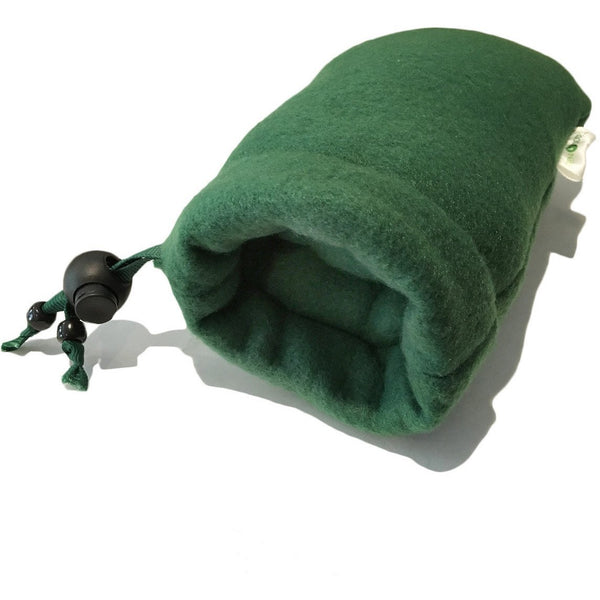 7" Padded Fleece Pipe Pouch - Green