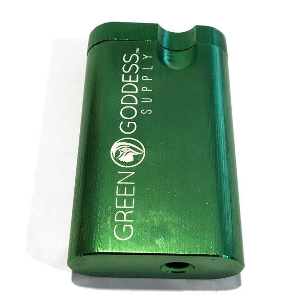 3" Anodized Aluminum Dugout - Green