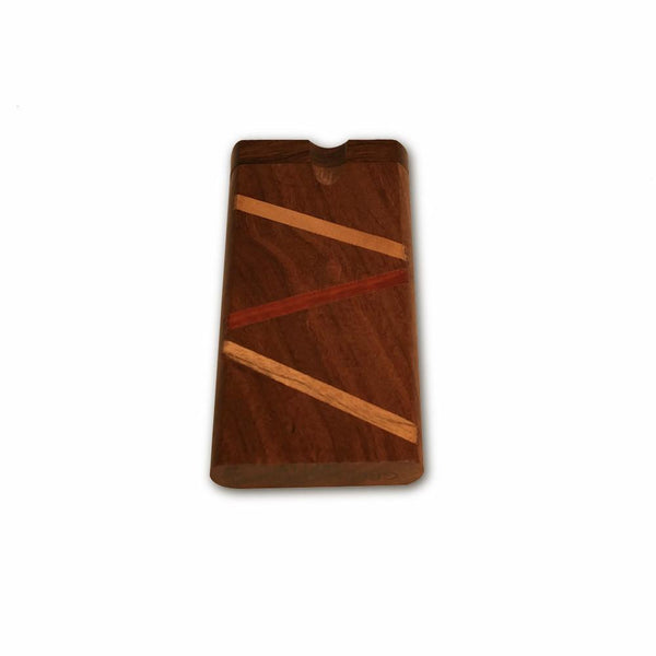 4" Swivel Cap Wooden Dugout - Zig Zag