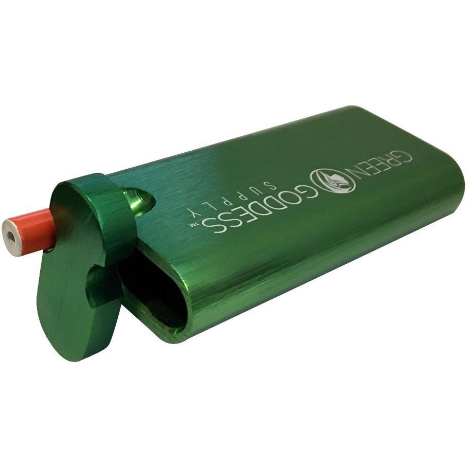 4" Anodized Aluminum Dugout - Green