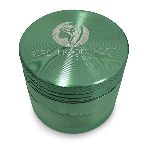 1.5 inch 4-Piece Aluminum Grinder - Green