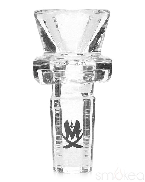Mathematix 14" Clear Beaker Bong with Color Wrap