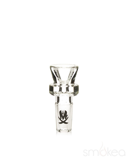 Mathematix 14" Clear Straight Bong with Color Wrap