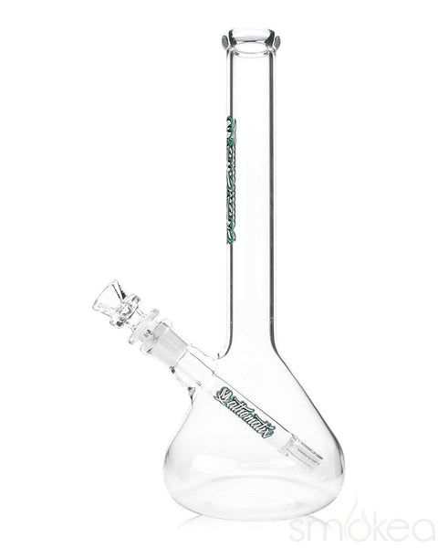 Mathematix 12" Clear Beaker Bong w/ Tree Perc Downstem