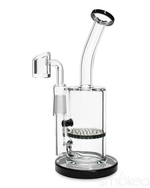 SMOKEA "Honey Rig" Bent Neck Honeycomb Oil Rig