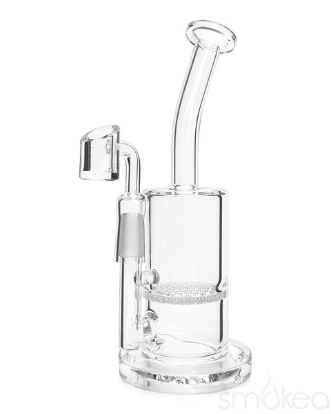 SMOKEA "Honey Rig" Bent Neck Honeycomb Oil Rig