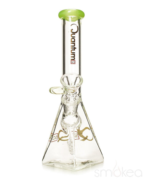 Quantum Sci 8" Mini Pyramid Bong w/ Fixed Downstem Percolator
