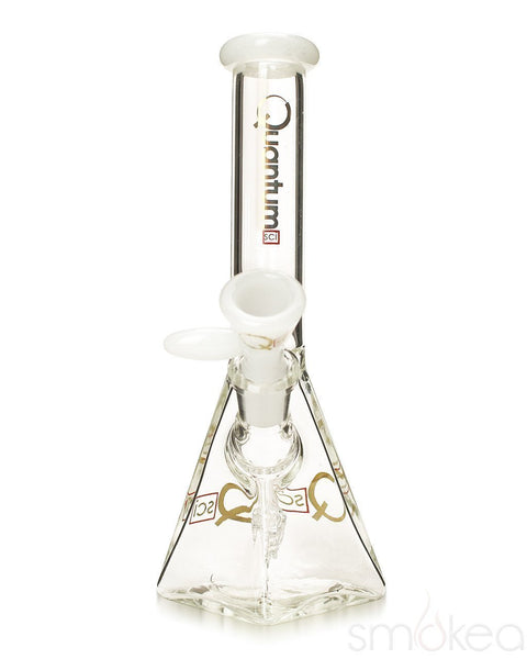 Quantum Sci 8" Mini Pyramid Bong w/ Fixed Downstem Percolator