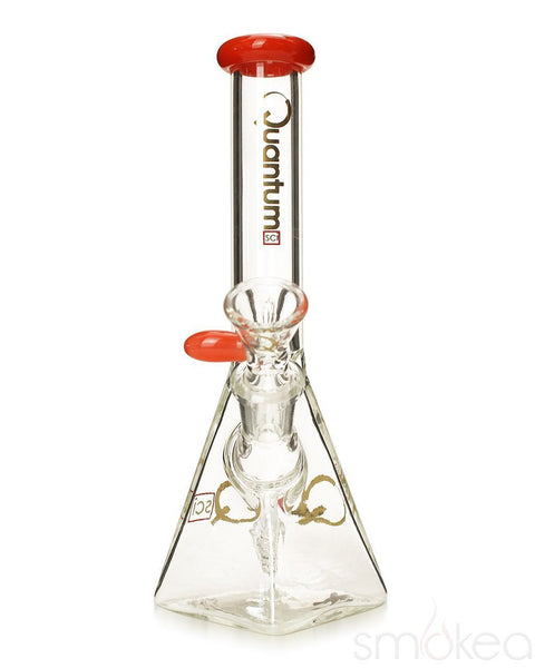 Quantum Sci 8" Mini Pyramid Bong w/ Fixed Downstem Percolator