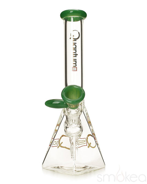 Quantum Sci 8" Mini Pyramid Bong w/ Fixed Downstem Percolator