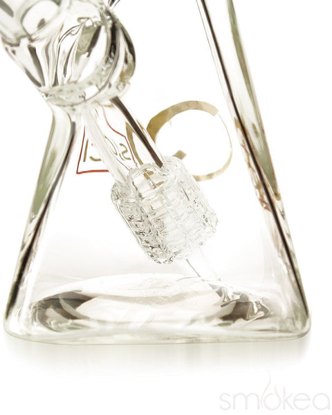 Quantum Sci 8" Mini Pyramid Bong w/ Fixed Downstem Percolator