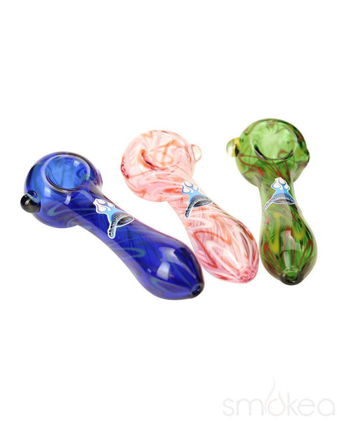 Chameleon Glass Rock & Roll Hand Pipe