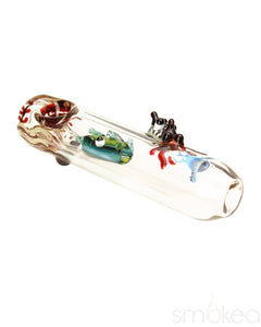 Chameleon Glass Animal Redding Roller Steamroller