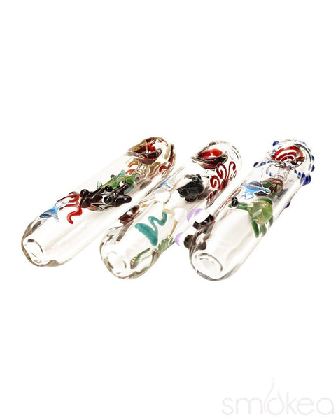 Chameleon Glass Animal Redding Roller Steamroller