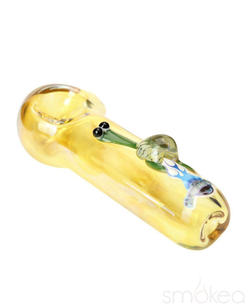 Chameleon Glass Turtle Hand Pipe