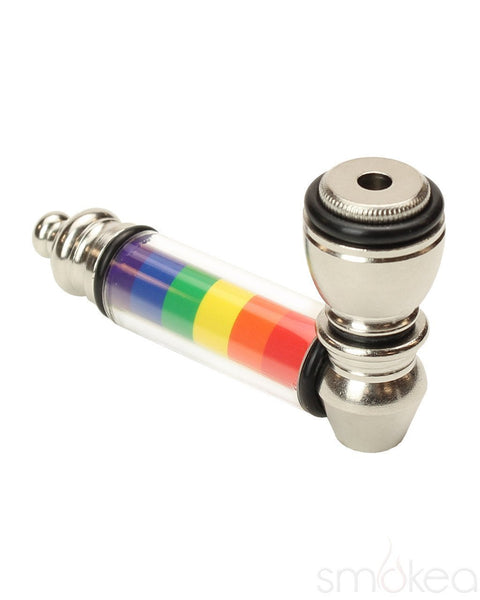 Pride 2.75" Candy Stripe Metal Pipe