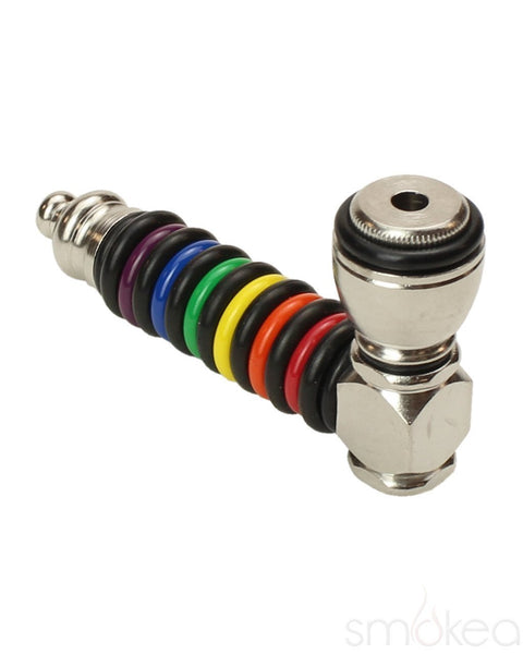 Pride 3.5" Fruit Stripe Metal Pipe