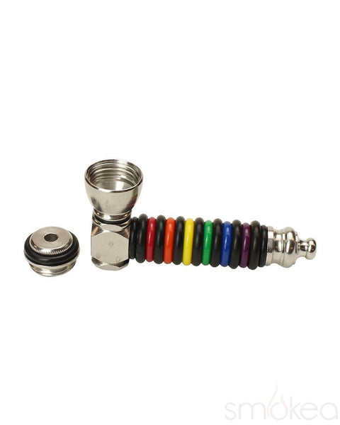 Pride 3.5" Fruit Stripe Metal Pipe