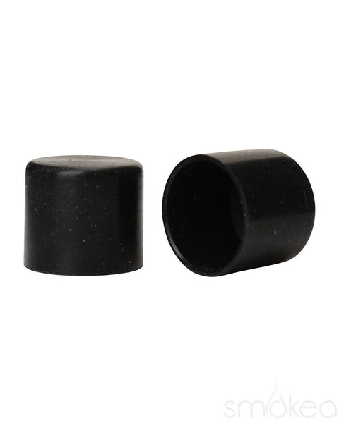 7 Pipe Twisty Glass Cigar Replacement Silicone Caps (2-Pack)