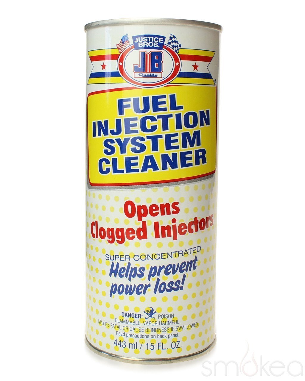 SMOKEA Justice Bros Fuel Injection System Cleaner Stash Can