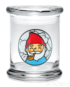 420 Science Glass Pop Top Storage Jar