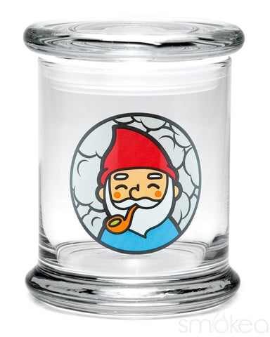 420 Science Glass Pop Top Storage Jar