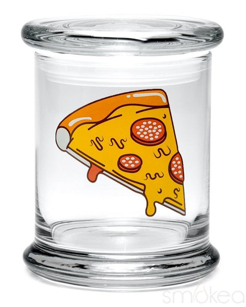 420 Science Glass Pop Top Storage Jar
