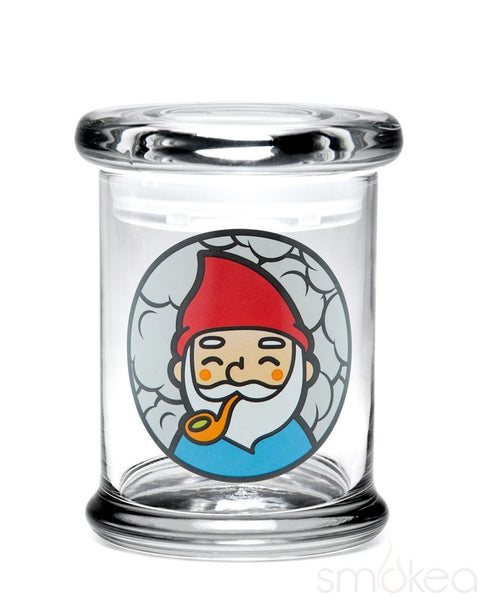 420 Science Glass Pop Top Storage Jar