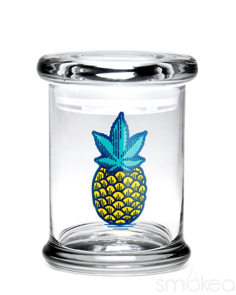 420 Science Glass Pop Top Storage Jar