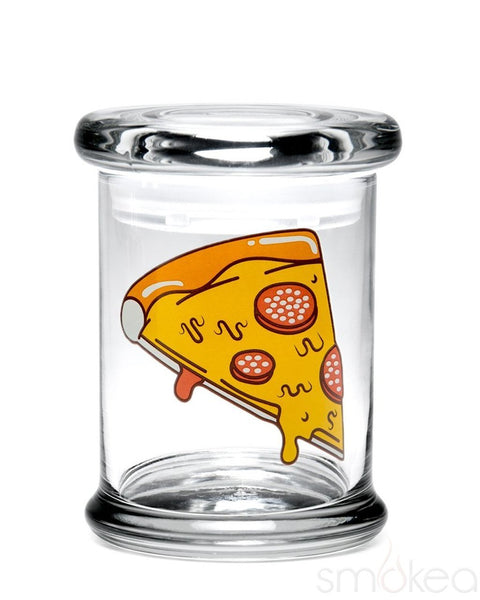 420 Science Glass Pop Top Storage Jar