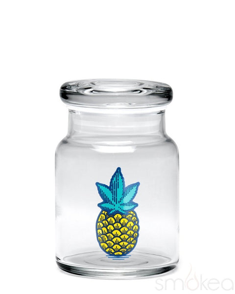 420 Science Glass Pop Top Storage Jar