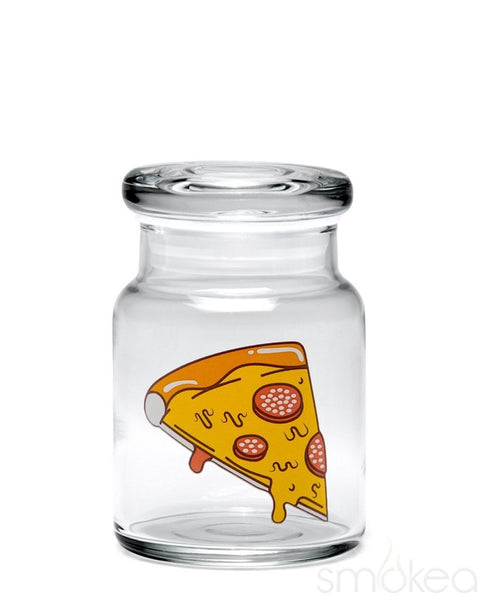 420 Science Glass Pop Top Storage Jar