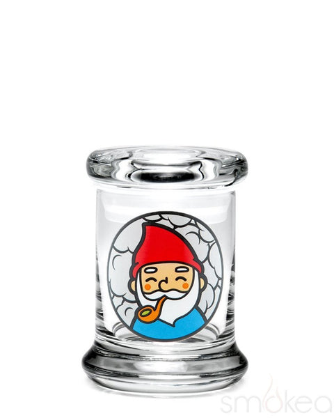 420 Science Glass Pop Top Storage Jar