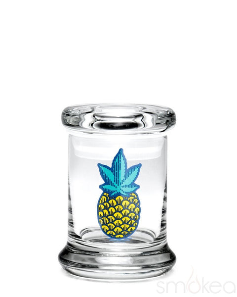 420 Science Glass Pop Top Storage Jar