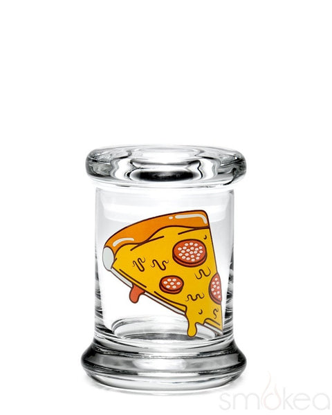 420 Science Glass Pop Top Storage Jar