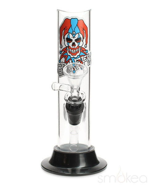 Graffix 6" Straight Skinny Acrylic Bong
