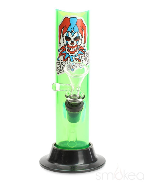 Graffix 6" Straight Skinny Acrylic Bong