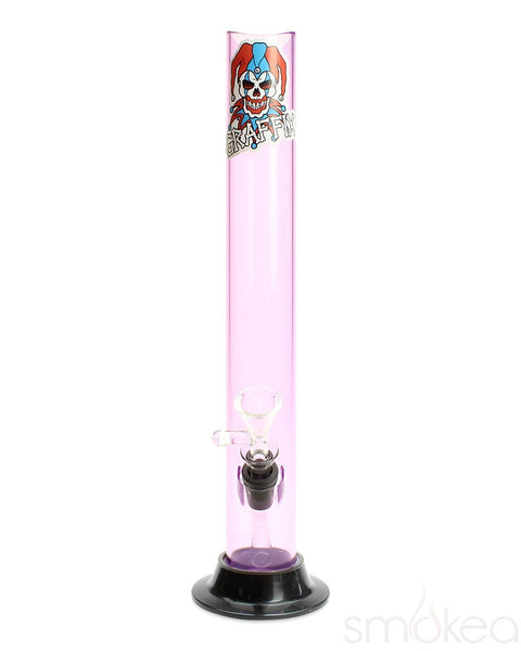 Graffix 12" Straight Skinny Acrylic Bong