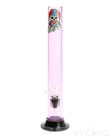 Graffix 12" Straight Skinny Acrylic Bong