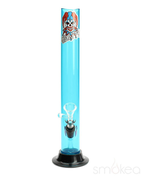 Graffix 12" Straight Skinny Acrylic Bong