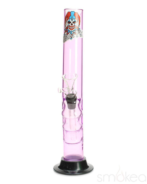 Graffix 12" Gripper Skinny Acrylic Bong