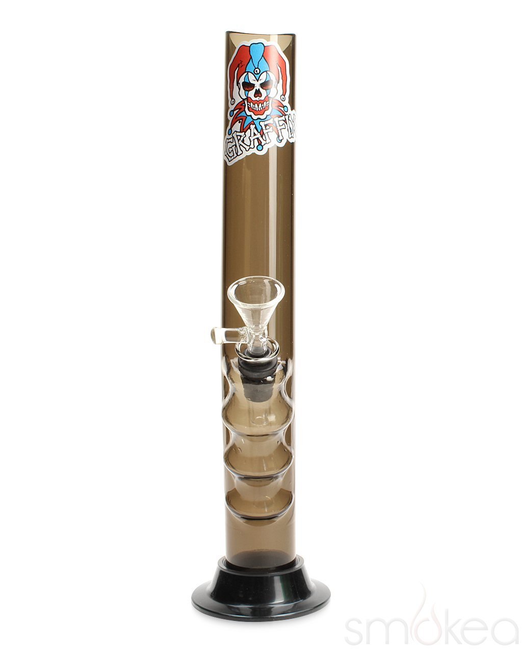 Graffix 12" Gripper Skinny Acrylic Bong