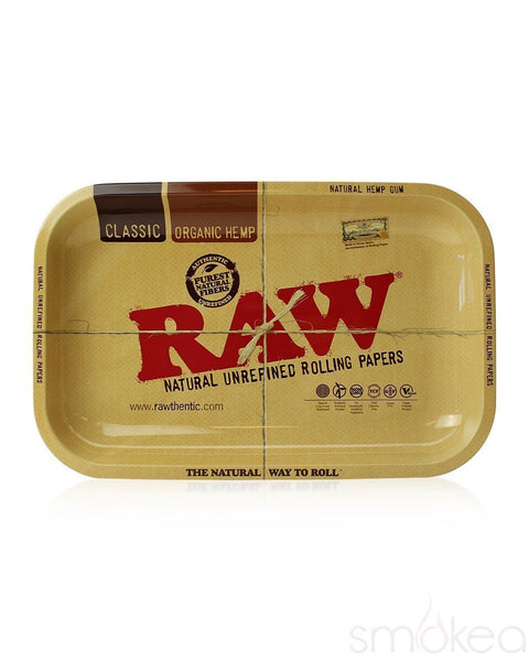 Raw Small Metal Rolling Tray