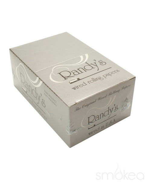 Randy's Silver 1 1/4 Wired Rolling Papers