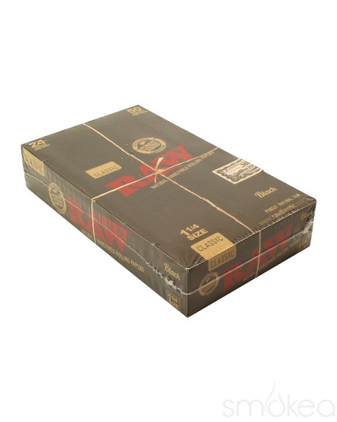 Raw Black Classic 1 1/4 Rolling Papers